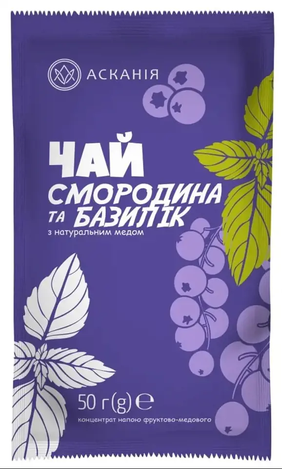 Чай смородина базилік, 0,32л